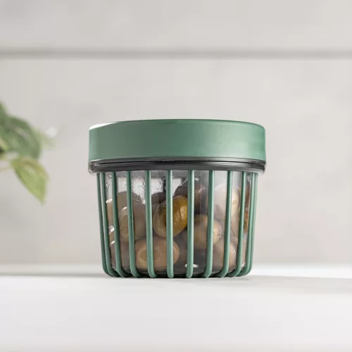 Fűszertartó kerek 3db 0,5L BNM-4177