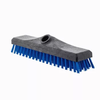 Padlósúroló kefe kék 30cm B014