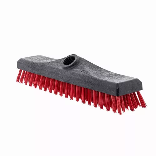 Padlósúroló kefe piros 30cm B021