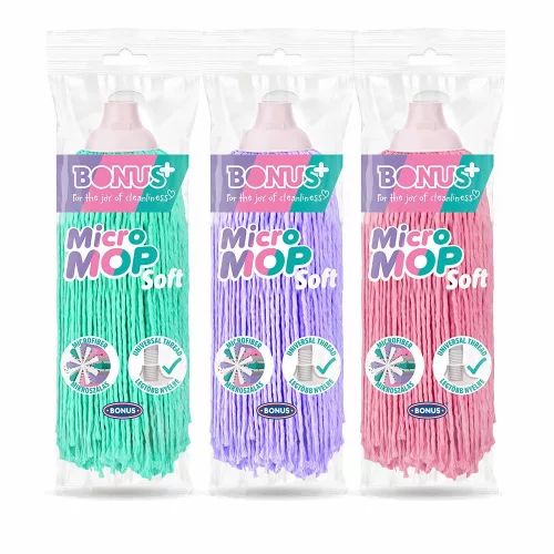 Mop fej mikroszálas extra puha B153