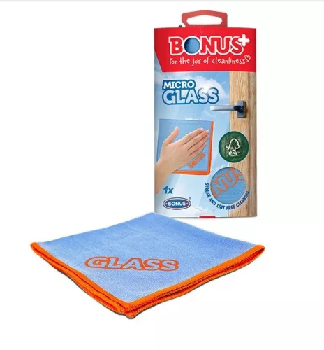 Üvegtörlő kendő Microglass B477