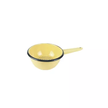 Zománcozott tésztaszűrő krém Happy Cooking 1,0L RS-1233