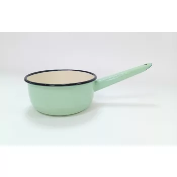 Zománcozott nyeles lábas menta Happy Cooking 1,5L RS-1404