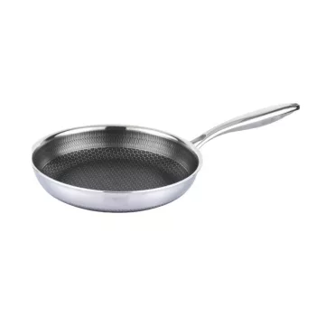 Serpenyő rozsdamentes acél 3D bevonat 28cm CS-105-28