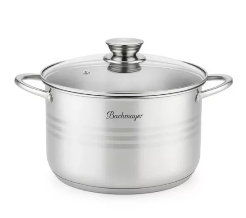 Fazék üveg fedővel 15,5L BM-155