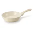 Serpenyő mély gránit bevonat bézs színű 22cm BM-7706-22