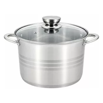 Fazék üveg fedővel 12,9L BM-154