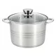 Fazék üveg fedővel 12,9L BM-154