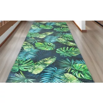 Szőnyeg csúszásgátlós 60x180cm Pálma levél 33750