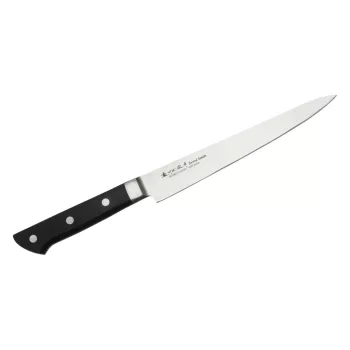   Satake 802-772 Satoru japán szeletelő kés, 21 cm penge hossz, rozsdamentes acél, kemény műanyag markolat