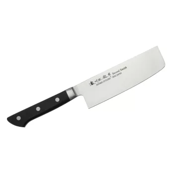   Satake 803-649 Satoru Nakiri japán konyhakés, 16 cm penge hossz, rozsdamentes acél, kemény műanyag markolat