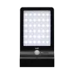 Home FLP300SOLAR napelemes LED reflektor, 300 lm, PIR mozgásérzékelő, 120° 5m, 36 db hidegfehér SMD LED, energiatakarékos, műanyag, IP44