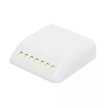   HOME GLS7 nyitásérzékelős bútorlámpa, 7db hidegfehér SMD LED, automatikus kapcsolás, közelítés érzékelő, elemes tápellátás