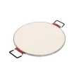 HOME HGPZ30 elektromos pizzasütő, 1200W, max. 430 °C, mechanikus hőmérő, pizzakő, duplafalú ablak, alsó/felső sütés
