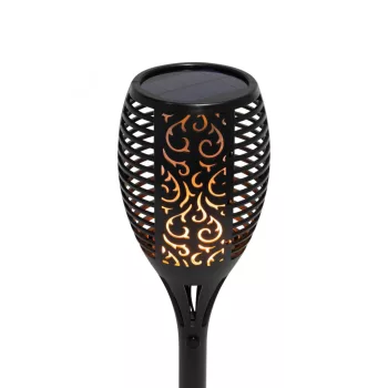   Home MX 300 napelemes kerti fáklya, 72 LED, automatikus, napelem és töltő, időjárásálló