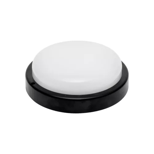 HOME RCC18LEDBK LED-es fali/mennyezeti lámpa, kör alakú, fekete, 18 W, 4000K, 1200 lumen, IP54, kül- és beltéri kivitel