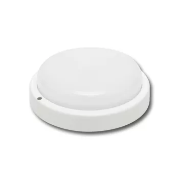   HOME RCC18LEDWH LED-es fali/mennyezeti lámpa, kör alakú, fekete, 18 W, 4000K, 1200 lumen, IP54, kül- és beltéri kivitel
