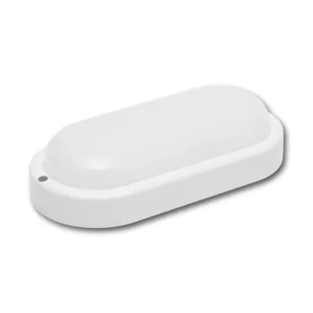   HOME RCO18LEDWH LED-es fali/mennyezeti lámpa, kör alakú, fekete, 18 W, 4000K, 1200 lumen, IP54, kül- és beltéri kivitel