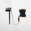 Home SLC200WW szolár fényfüzér, 200db melegfehér LED, 14m hosszúság, zöld vezeték, kültéri kivitel