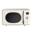 Zilan ZLN1245 retró mikrohullámú sütő, 700 W, 20 liter, 6 fokozat, LED kijelző, gyerekzár, elektronikus vezérlő, bézs