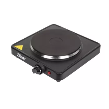   Zilan ZLN2174 elektromos főzőlap, 1500 W, 1 főzőlap, hőmérséklet szabályozó, fekete