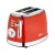 Zilan ZLN7040 retró kenyérpirító, 850 W, 6 fokozat, 2 szeletes, STOP funkció, piros