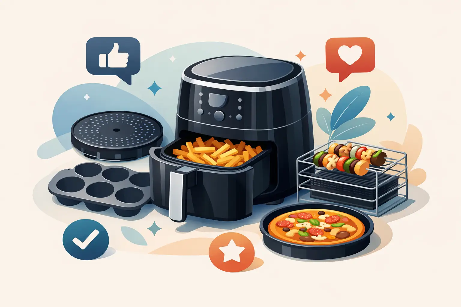 Airfryer kiegészítők vélemények alapján